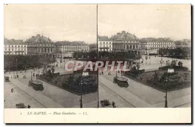 Le Havre — Praça Gambetta — LL.