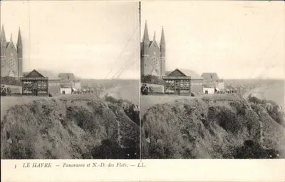 Le Havre — Panorâmica e N.-D. dos Flots — LL.