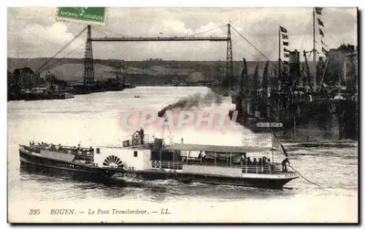 Rouen — O Ponte Transbordadora — LL. — N° 325