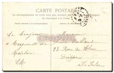 Le Havre — Stacja — E.B.Z. 20 — Rewers