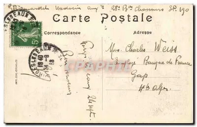 Forges-les-Eaux (Sul) — Estação Termal — A Estação — Edição Kappler — Verso