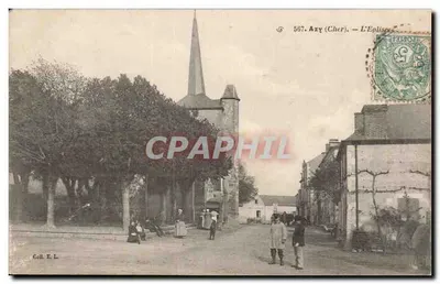 Azy (Cher) — A Igreja — Editor E. L. n° 567