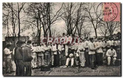 Au quartier : Epiauchage des pommes — CRAPHIL n°3748