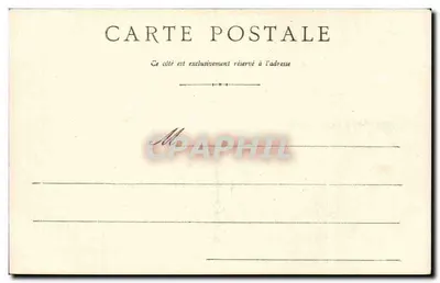 Costumes des Environs de Cherbourg — A.V. Cherbourg N. 130 — Verso