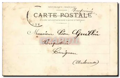 Un Arroisien — Traje Antiguo — Guichard, fotógrafo-editor, Lons-le-Saunier — Reverso