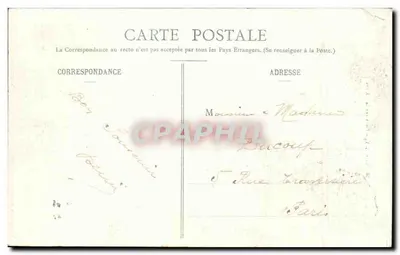 Montmédy - Pont sobre a Chiers — editor R. Tousaint, edit. Lanne — Verso