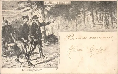 Infanteria & Florestais — Um informe — Imp. A.D. Weick, Saint-Dié, N. 210