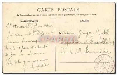St-ARNOULT - A Igreja — Litografia Rosigual, St-Arnoult (85, et O.) — Verso