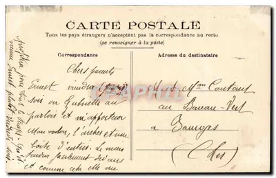 Bourges - Place des Quatre-Piliers — Hotel Central — editor anônimo, n°41 — Verso