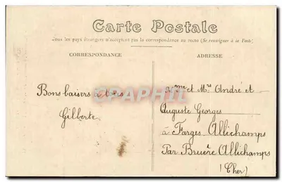Bourges — Festa Histórica do Argentier Jacques-Cœur. Passagem na rua Mirebeau do Rei Carlos VII — Verso
