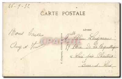 Traje do Croisic (Loire-Inf.) — 258 — F. Chapeau — Verso