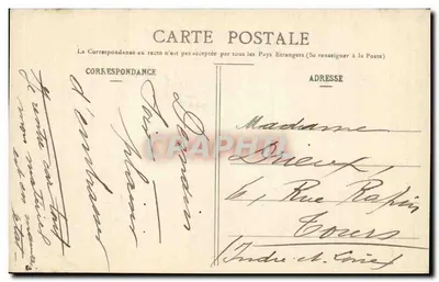 Costume Vendéen — Maraichine met Mante en Capote — Collectie Boutoin, Croix-de-Vie, n°39 — Achterkant