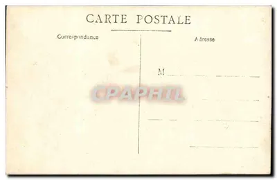 Aile ve asker bir şehir anıtı önünde — Paris, Paix Caddesi — seri numarası görünmüyor — Arka yüz