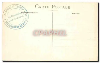 Marselha - Bassin du Carrénage — L.R. — Verso
