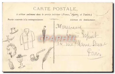 Marselha: Vista Geral da Joliette — G. M. 43 V-Ch.-de-Rome, Marselha, n°172 — Verso