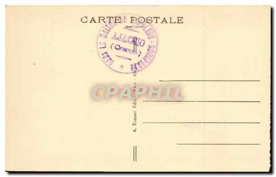 Salón de Recepción — A. Tomasi — Editor de Arte Ajaccio — Reverso