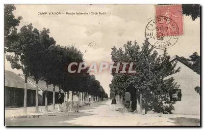 Camp d'Avor — Rua lateral (Lado Sul) — Coleção de A. Réty