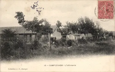 Camp d'Avor — A Enfermaria — Coleção A. R., Bourges