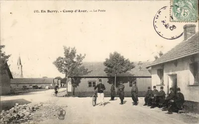 Camp d'Avor — O Posto — A. Auxenfans, Bourges