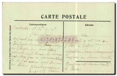 Grandvilliers (Oise) - Rue de Beauvais — Edizione Stocker — Verso