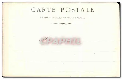 Le Havre, o porto — Saída de um três-mâts — editora não visível — Verso