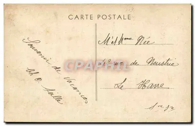 Berguette-Isbergues — Gara — Foto Hanzig, Wyd. Pani Leturgie, Molinghem — Rewers