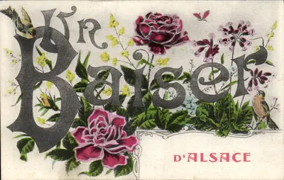 Beijo — DA ALSÁCIA — Edição Chadourne, Belfort