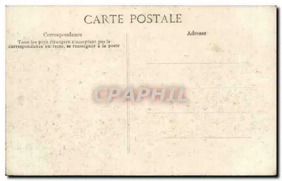 Cheia do rio Sena — Paris - Pont Alexandre III — Editor E.D. n° 111 — Verso
