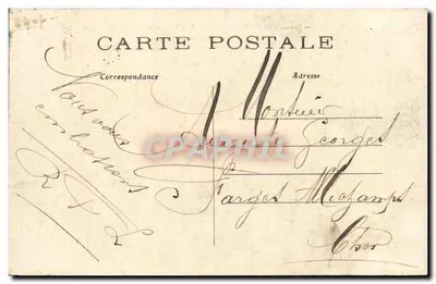 PARIS — Lũ lụt tháng 1 năm 1910 — Cửa hàng tổng hợp Công viên Bercy C.M. — Mặt sau