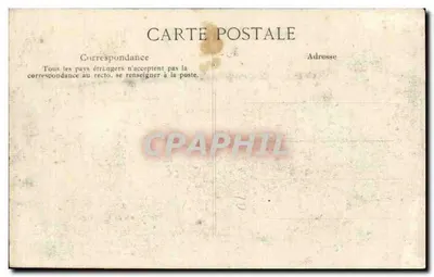 Crue de la Seine — Établissement de La Plâtre — Éditeur E.P.D. — Verso