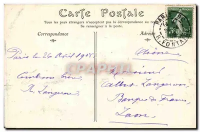 Paris — O Moulin de la Galette — ND Phot — Verso