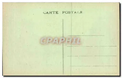 Coudrecieux (Sarthe) - Avenida da Prefeitura — Fototipia J. Néral, Château-du-Loir (Sarthe) — Verso