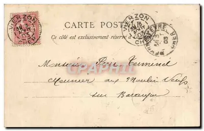 Saint-Denis — Fort de la Double Couronne. Route de Pierrefitte — B. Rue Zanardet & Paris — Rückseite