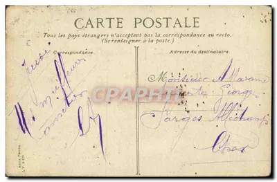 Saint-Denis. A Legião de Honra — editor L. A. Co. n° 1116 — Verso