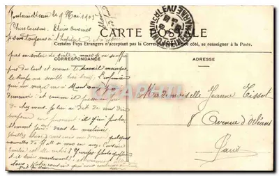 Fontainebleau — A Caserna — Thibault, editora, Fontainebleau-Melun — Verso