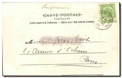 Ostende — Los Bajos — E. L. Brux - 20 — Reverso