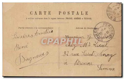 PARIS - Porte Maillot — globo cautivo — editor 'POSTER' n° 1417 — Reverso