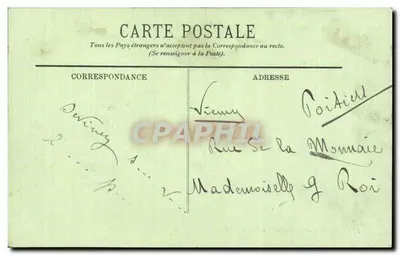 La Rochelle — A Praia — LL. — n° 105 — Verso