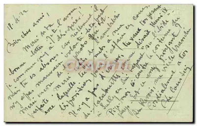 Casamento Bretão nos arredores de Elven — A Ronda — Coleção H. Laurent, Port-Louis, n° 3008 — Verso