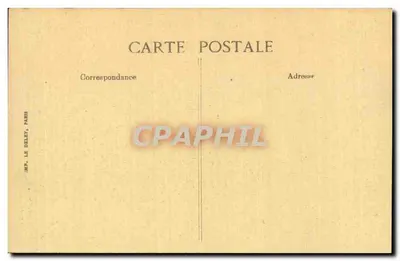 Argentan — Velhas Casas com Galerias na Orne — Baaluméan-Mechelli, Argentan — Verso