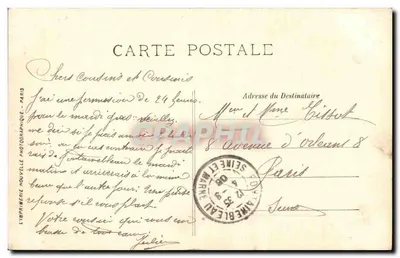 Barbizon — Les Charmettes — LL. — nr 2772 — Rewers