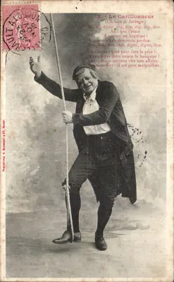 O Carilhoneiro — Canção de Béranger — Fototipo A. Buret & Cie, Nancy