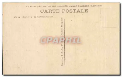 Carri armati in addestramento — Série 18 — Phototype A Barbou, Vallière Montpellier — Verso
