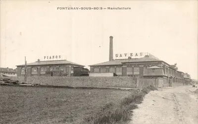 Fontenay-sous-Bois — Fábrica Gaveau — Pianos