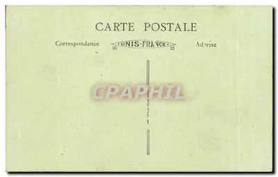 Frau mit Blumenkappe — Trachtenkopfbedeckung des Landes — Fassot, Verlag, Cléry (Loiret) — Rückseite