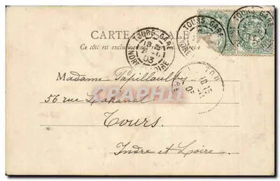 La Poété (Mayenne) — El Calvario — Amey & R. B. La Poété — Reverso