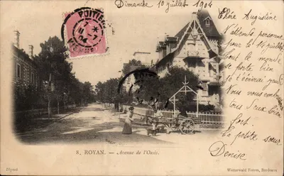 Royan — Avenue de l'Oasis — Wetterwald Frères, Bordeaux