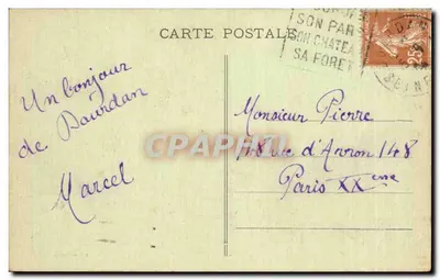 Dourdan - La Gare — Édition Dourdanaise, n° 47 — Verso