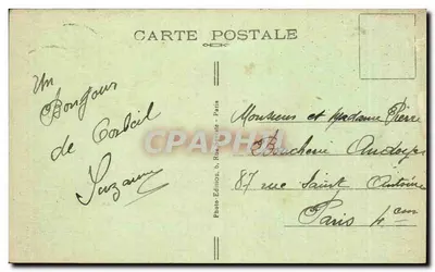 Corbeil (S.-et-O). Wielkie Młynki i Plac Wolności — Photo-Edition, 6, Rue Pajol, Paris — Rewers