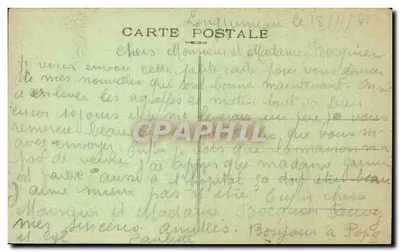 Longjumeau — Vista geral — Éditi. Rousseau - Longjumeau, n°19 — Verso